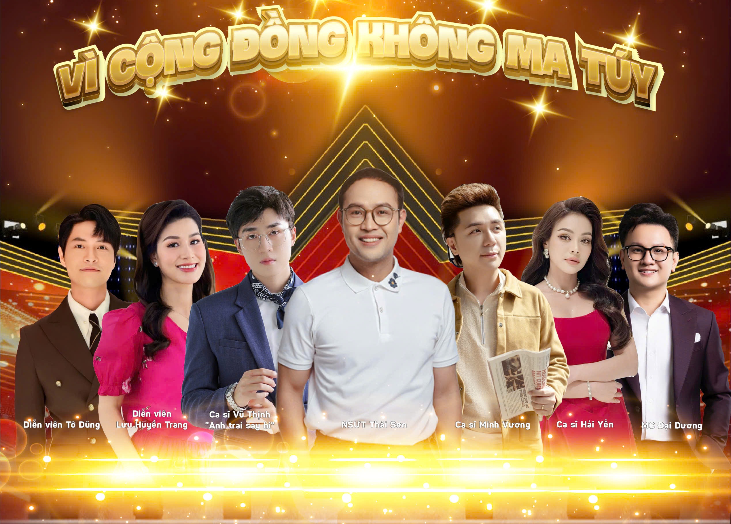 Thư mời nhân dân tham dự sự kiện truyền thông “Vì cộng đồng không ma tuý”